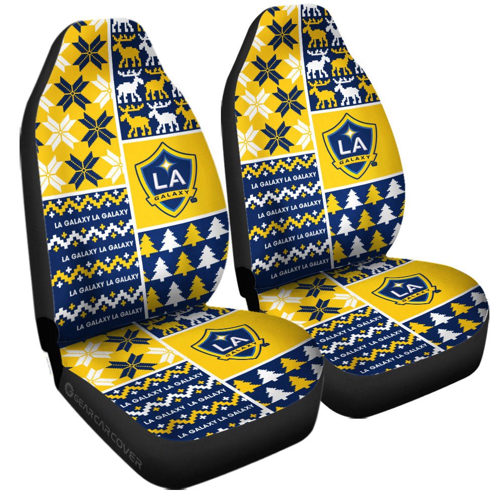 LA Galaxy Car Seat Covers Custom Ugly Style Car Accessories - Gearcarcover - 3