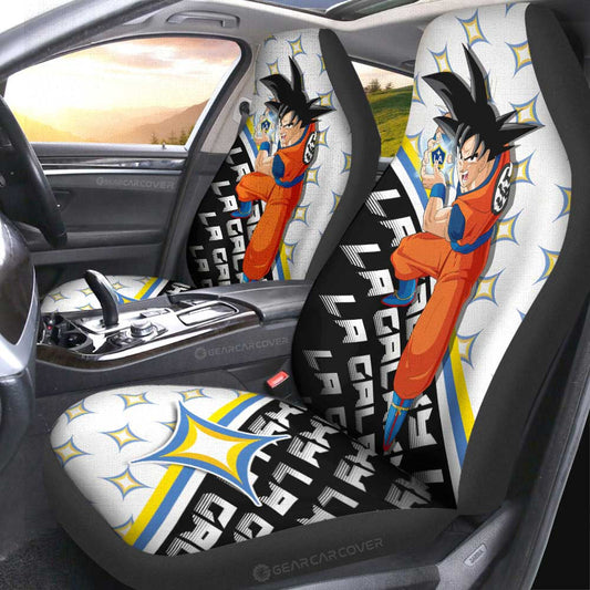 LA Galaxy Car Seat Covers Goku Car Accessories For Fans - Gearcarcover - 2