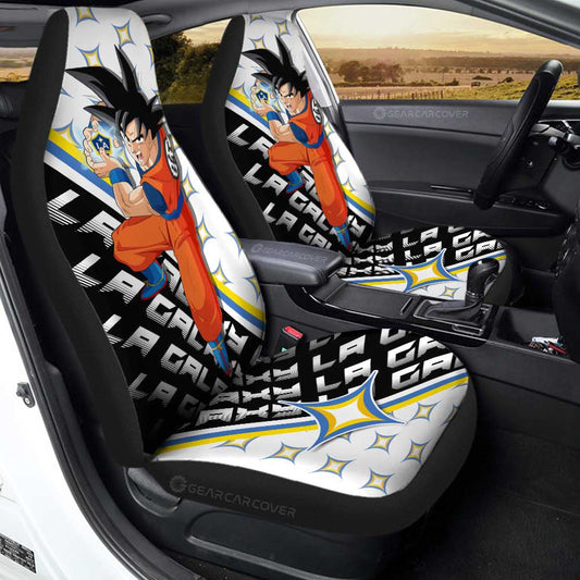 LA Galaxy Car Seat Covers Goku Car Accessories For Fans - Gearcarcover - 1
