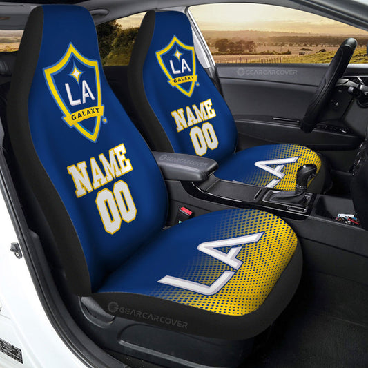 LA Galaxy Car Seat Covers Sporty Team Collection - Gearcarcover - 2