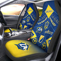 LA Galaxy Car Seat Covers Sporty Team Collection - Gearcarcover - 1