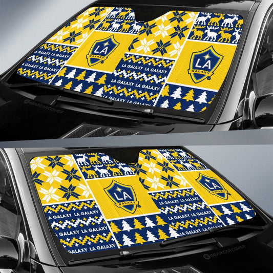 LA Galaxy Car Sunshade Custom Ugly Style Car Accessories - Gearcarcover - 2