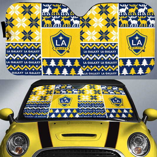 LA Galaxy Car Sunshade Custom Ugly Style Car Accessories - Gearcarcover - 1