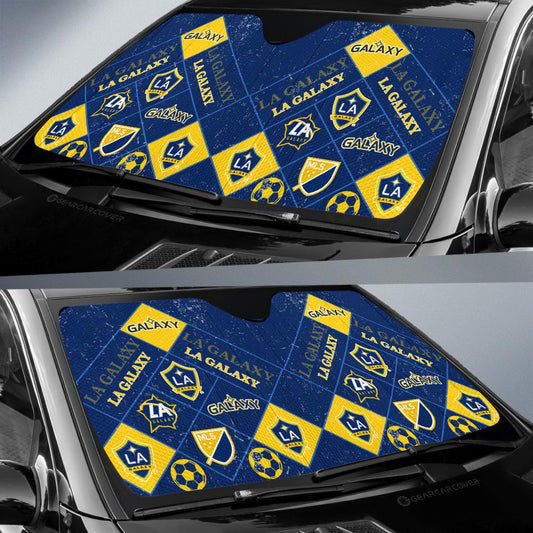 LA Galaxy Car Sunshade Sporty Team Collection - Gearcarcover - 2
