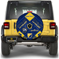 LA Galaxy Spare Tire Covers Camera Hole Sporty Team Collection - Gearcarcover - 1