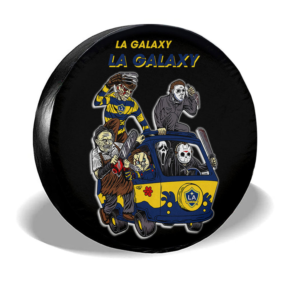 LA Galaxy Spare Tire Covers Horror Characters Car Accessories - Gearcarcover - 3