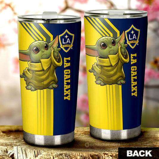 LA Galaxy Tumbler Cup Custom Car Accessories - Gearcarcover - 2