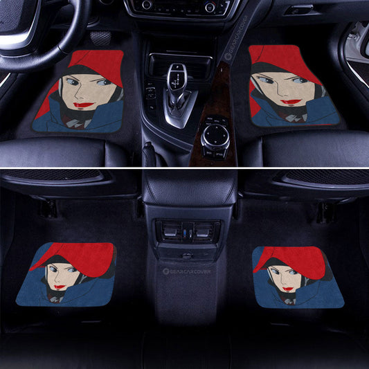 Lady Eboshi Car Floor Mats Custom Princess Mononoke Car Accessories - Gearcarcover - 2