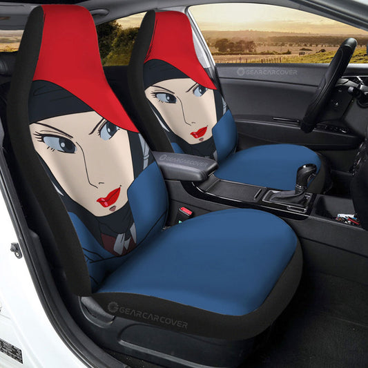 Lady Eboshi Car Seat Covers Custom Princess Mononoke Car Accessories - Gearcarcover - 2