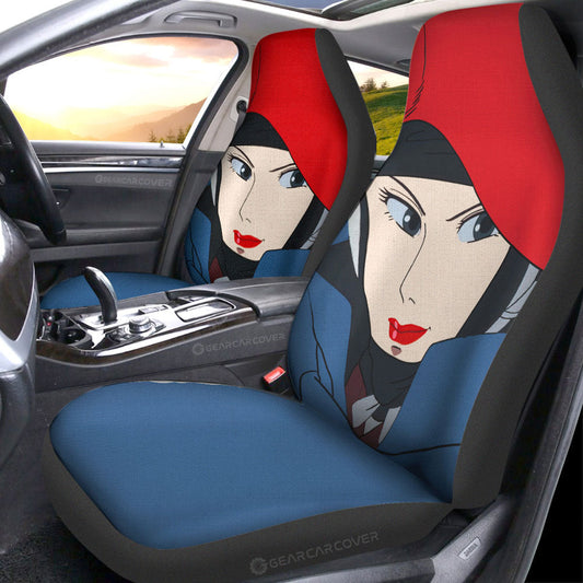 Lady Eboshi Car Seat Covers Custom Princess Mononoke Car Accessories - Gearcarcover - 1