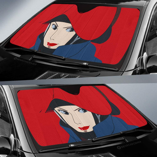 Lady Eboshi Car Sunshade Custom Princess Mononoke Car Accessories - Gearcarcover - 2