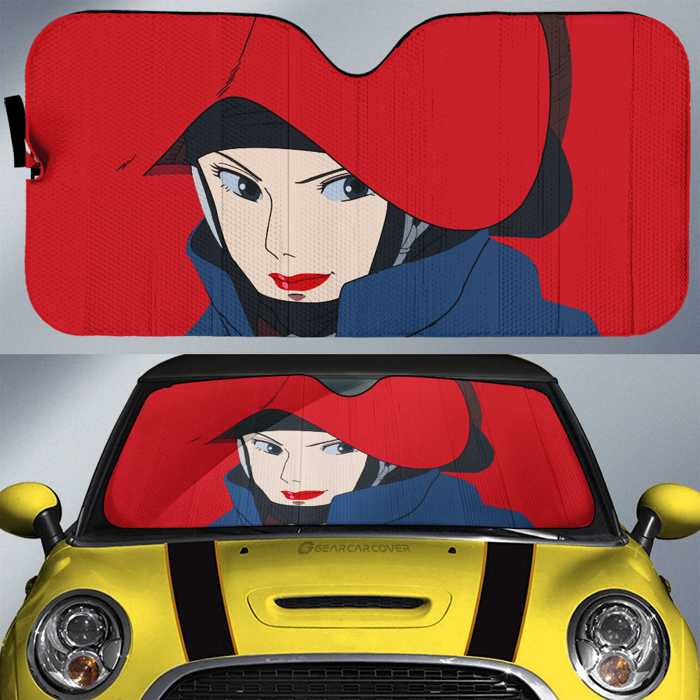 Lady Eboshi Car Sunshade Custom Princess Mononoke Car Accessories - Gearcarcover - 1