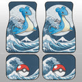 Lapras Car Floor Mats Custom Pokemon Car Accessories - Gearcarcover - 1