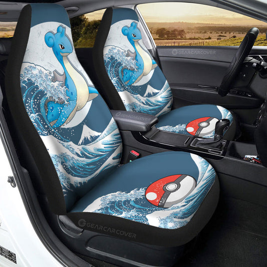 Lapras Car Seat Covers Custom Pokemon Car Accessories - Gearcarcover - 2