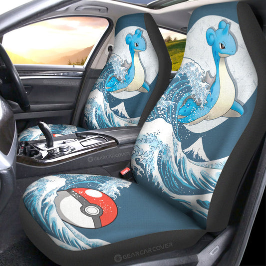 Lapras Car Seat Covers Custom Pokemon Car Accessories - Gearcarcover - 1
