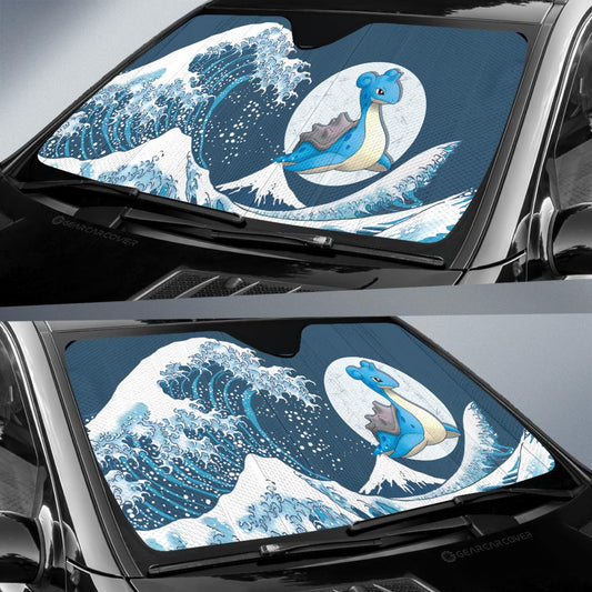 Lapras Car Sunshade Custom Pokemon Car Accessories - Gearcarcover - 2