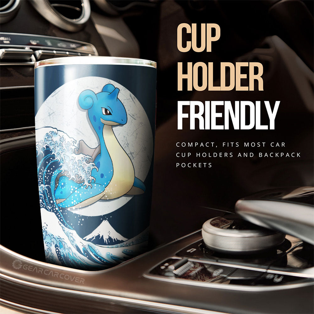 Lapras Tumbler Cup Custom Pokemon Car Accessories - Gearcarcover - 3