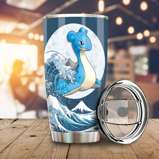 Lapras Tumbler Cup Custom Pokemon Car Accessories - Gearcarcover - 1