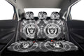 Las Vegas Raiders Car Back Seat Covers Custom Tie Dye Car Accessories - Gearcarcover - 2