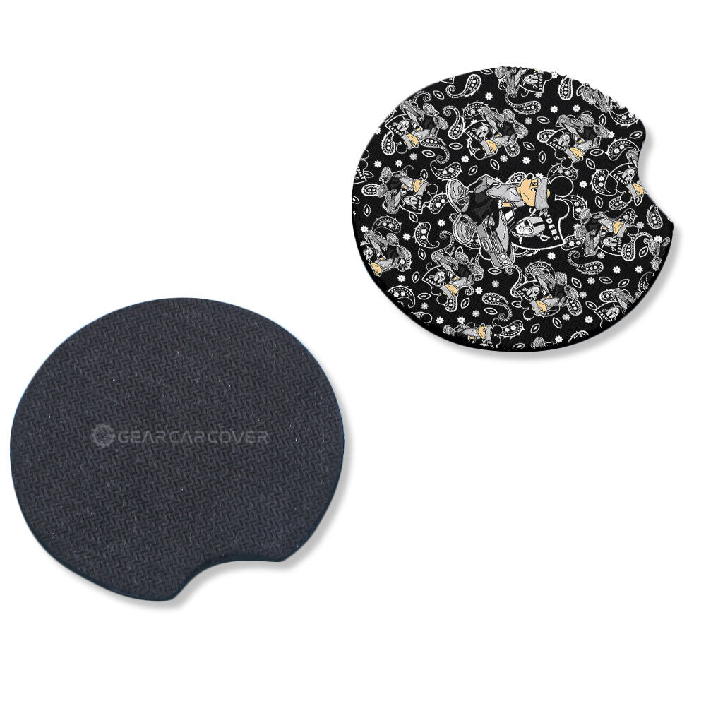 Las Vegas Raiders Car Coaster Set Cartoon Theme Collection - Gearcarcover - 4