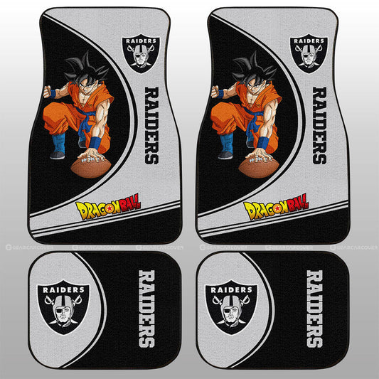 Las Vegas Raiders Car Floor Mats Custom Car Accessories For Fans - Gearcarcover - 1
