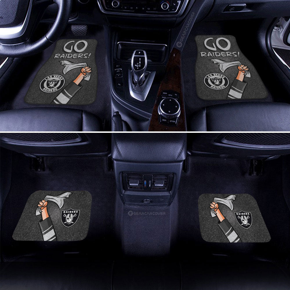 Las Vegas Raiders Car Floor Mats Custom Car Accessories - Gearcarcover - 2
