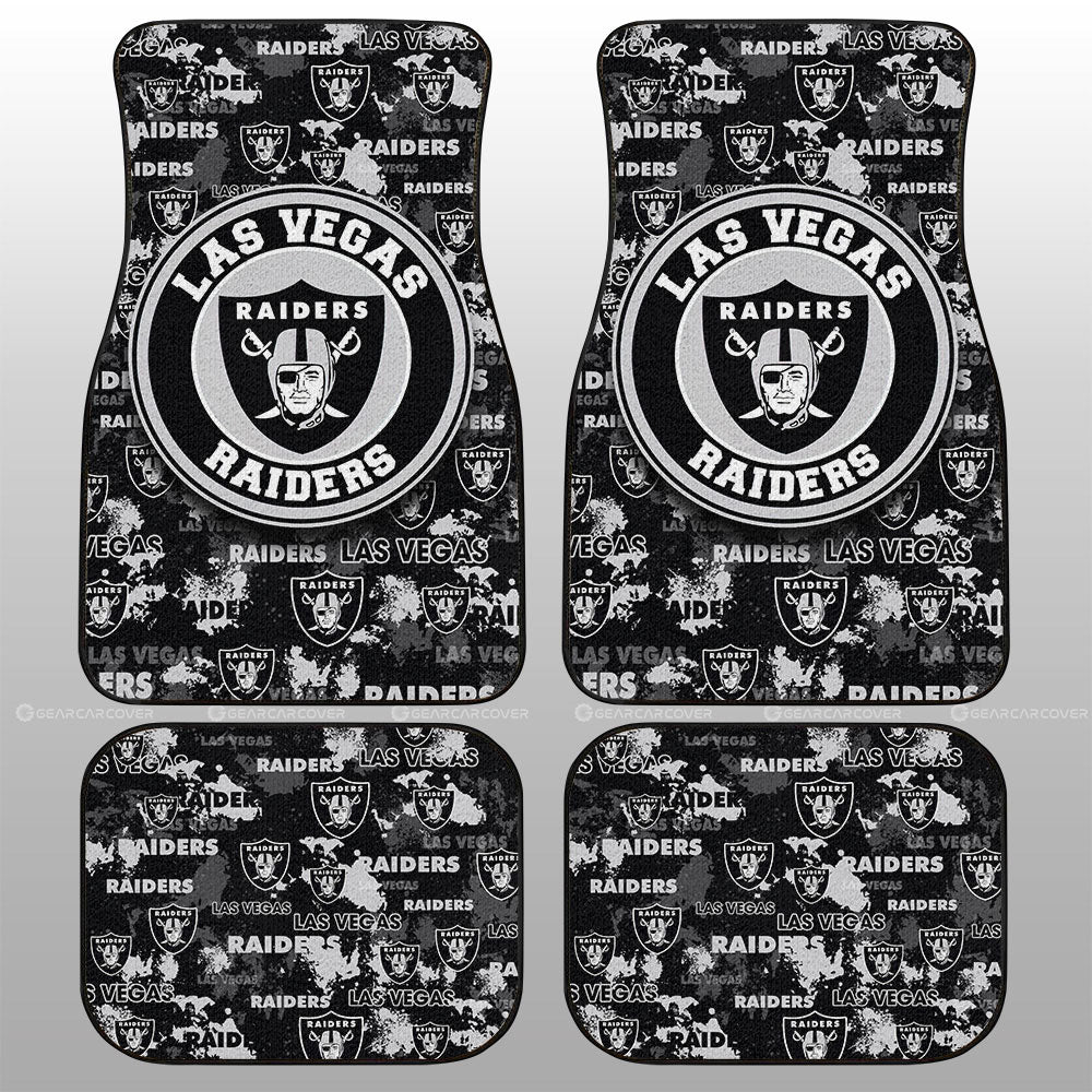 Las Vegas Raiders Car Floor Mats Custom Car Accessories - Gearcarcover - 1