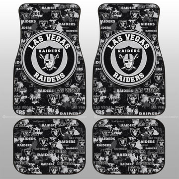 Las Vegas Raiders Car Floor Mats Custom Car Accessories - Gearcarcover - 1