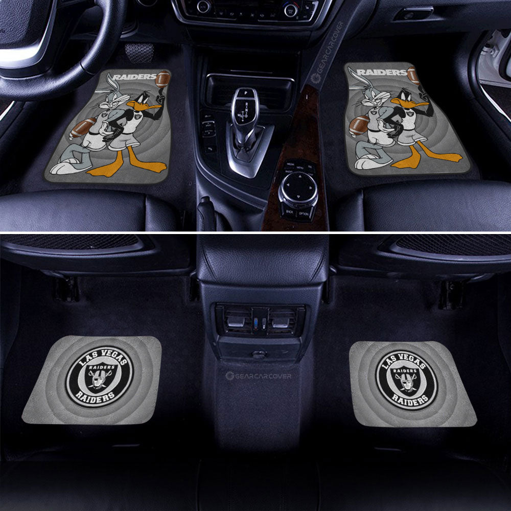 Las Vegas Raiders Car Floor Mats Custom Car Accessories - Gearcarcover - 2