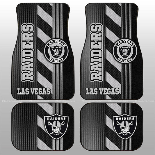 Las Vegas Raiders Car Floor Mats Custom Car Accessories - Gearcarcover - 1