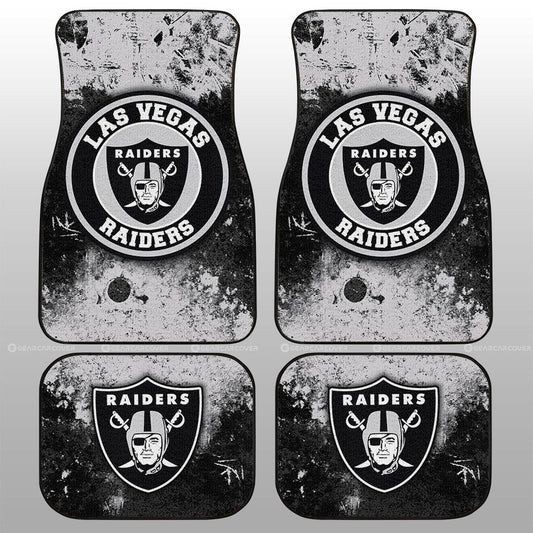 Las Vegas Raiders Car Floor Mats Custom Car Accessories - Gearcarcover - 1