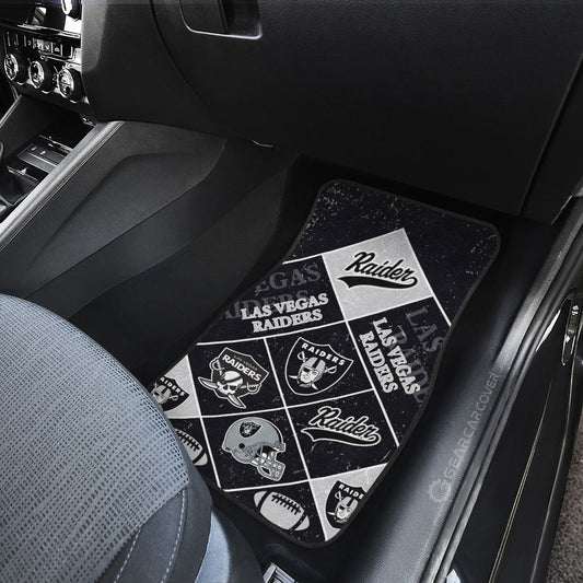 Las Vegas Raiders Car Floor Mats Sporty Team Collection - Gearcarcover - 2