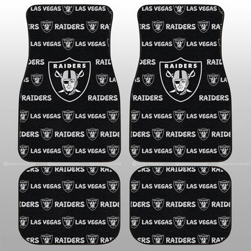 Las Vegas Raiders Car Floor Mats Sporty Team Collection - Gearcarcover - 1