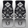 Las Vegas Raiders Car Floor Mats Sporty Team Collection - Gearcarcover - 1