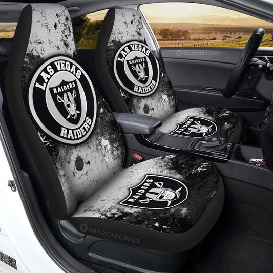 Las Vegas Raiders Car Seat Covers Custom Car Accessories - Gearcarcover - 2