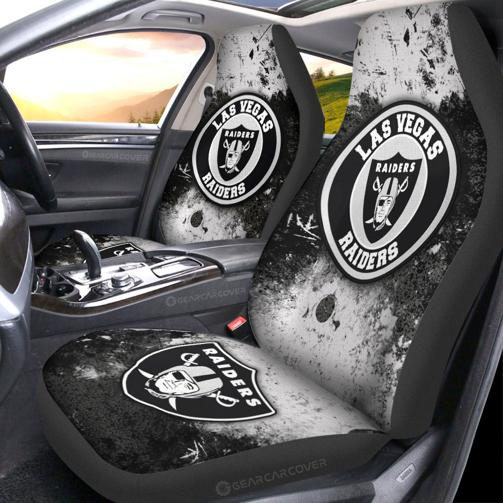 Las Vegas Raiders Car Seat Covers Custom Car Accessories - Gearcarcover - 1