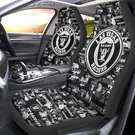 Las Vegas Raiders Car Seat Covers Custom Car Accessories - Gearcarcover - 1