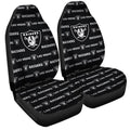 Las Vegas Raiders Car Seat Covers Sporty Team Collection - Gearcarcover - 3