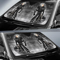 Las Vegas Raiders Car Sunshade Custom Car Accessories For Fan - Gearcarcover - 2