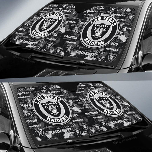 Las Vegas Raiders Car Sunshade Custom Car Accessories - Gearcarcover - 2