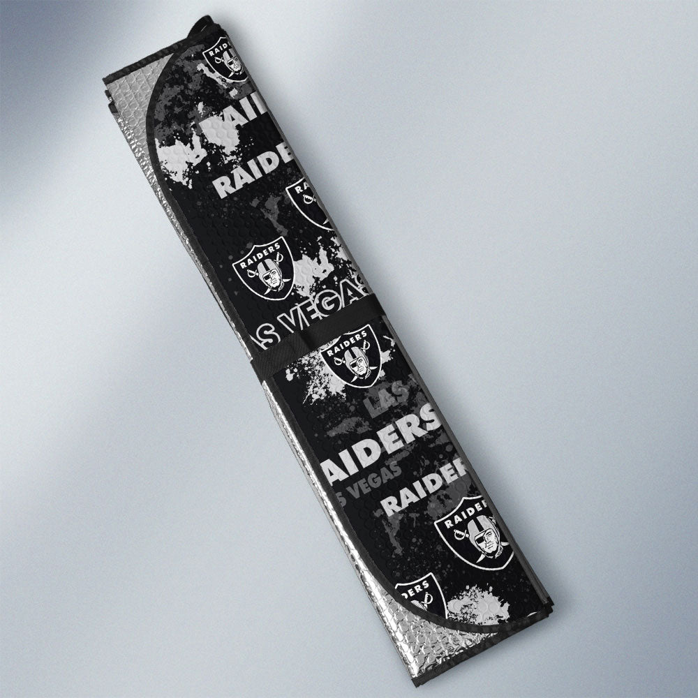 Las Vegas Raiders Car Sunshade Custom Car Accessories - Gearcarcover - 3
