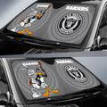 Las Vegas Raiders Car Sunshade Custom Car Accessories - Gearcarcover - 2