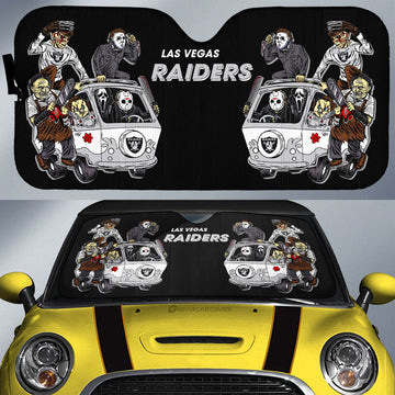 Las Vegas Raiders Car Sunshade Custom Car Accessories - Gearcarcover - 1