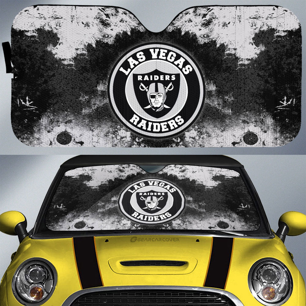 Las Vegas Raiders Car Sunshade Custom Car Accessories - Gearcarcover - 1