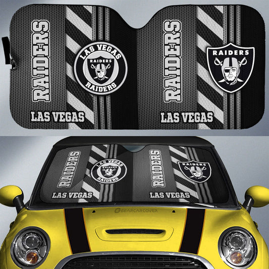 Las Vegas Raiders Car Sunshade Custom Car Accessories - Gearcarcover - 1