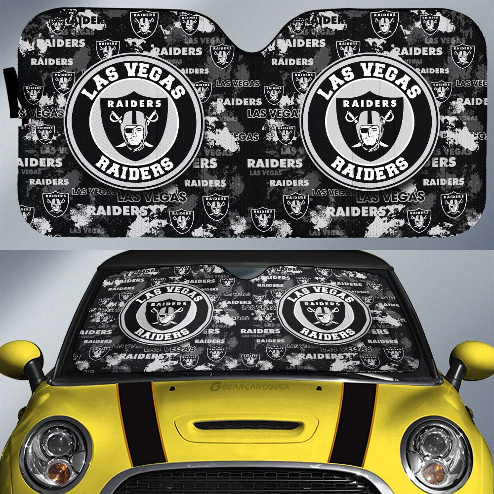 Las Vegas Raiders Car Sunshade Custom Car Accessories - Gearcarcover - 1