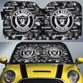 Las Vegas Raiders Car Sunshade Custom Car Accessories - Gearcarcover - 1