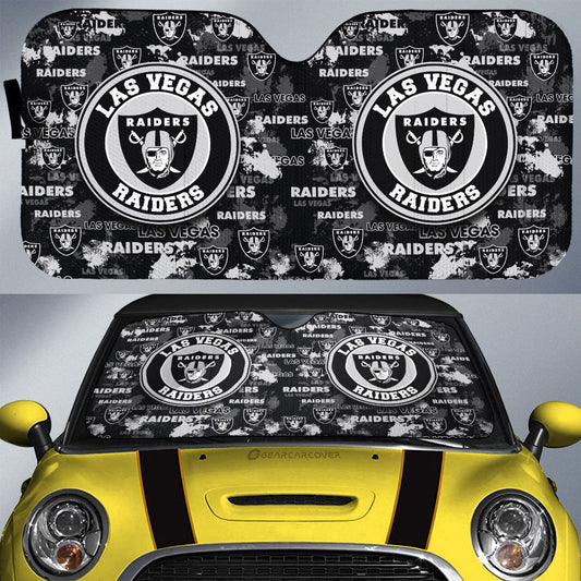 Las Vegas Raiders Car Sunshade Custom Car Accessories - Gearcarcover - 1