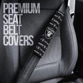 Las Vegas Raiders Seat Belt Covers Sporty Team Collection - Gearcarcover - 3