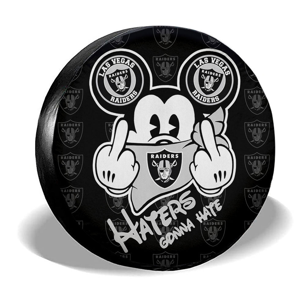 Las Vegas Raiders Spare Tire Covers Custom Car Accessories - Gearcarcover - 3